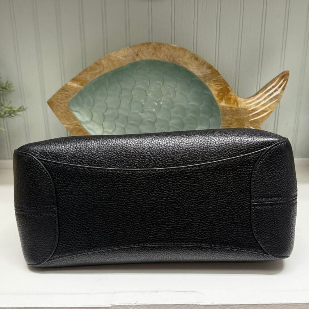 KATE SPADE Lena Triple Entry Shoulder Bag Pebbled Leather EUC Authentic - Picture 13 of 13